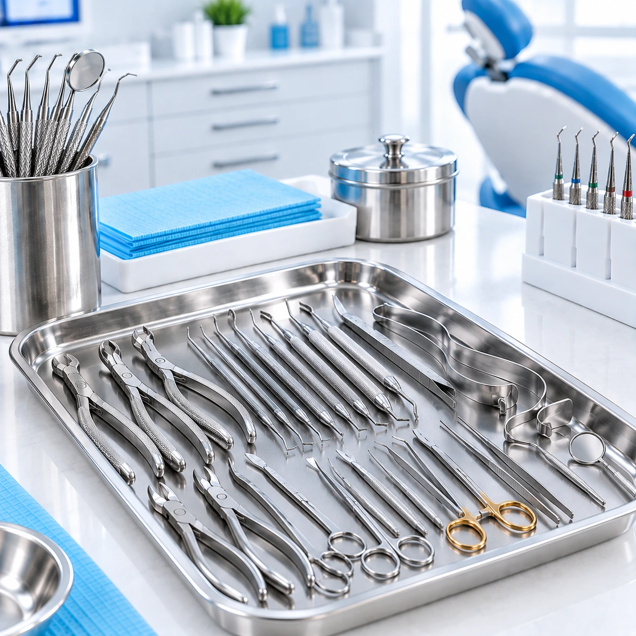 Dental surgical instruments for oral surgery