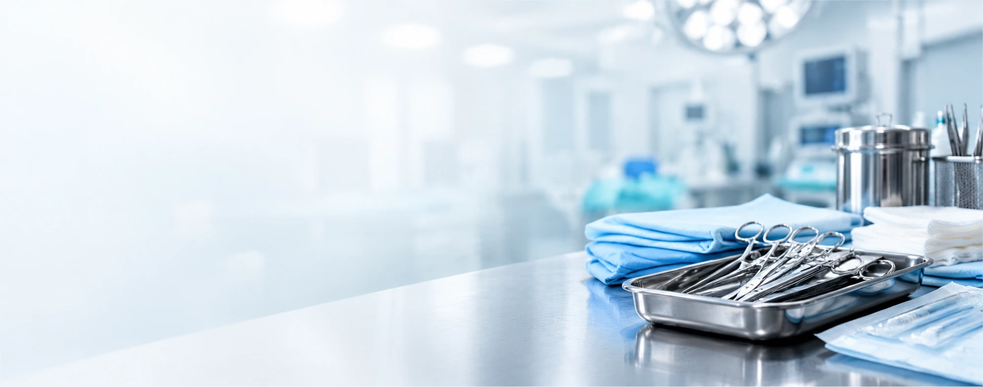 Precision stainless-steel surgical and dental instruments manufactured by FineMed in Sialkot, Pakistan